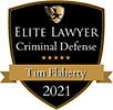 Logo Recognizing Flaherty & Merrifield's affiliation with Elite Lawyer