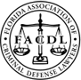 Logo Recognizing Flaherty & Merrifield's affiliation with Florida Association of Criminal Defense Lawyers