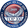 Logo Recognizing Flaherty & Merrifield's affiliation with America's Top 100